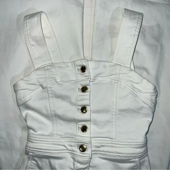 Anthropologie Maeve The Colette Portside Jumpsuit Womens Size 0 Petite Jumper - Picture 4 of 11